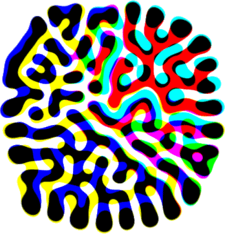 turing pattern multi color